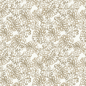 Peace and Wildflowers Collection-Floral Ripples-Beige-Quilting Fabrics-55240107-01