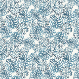 Peace and Wildflowers Collection-Floral Ripples-Blue-Quilting Fabrics-55240107-02