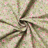 Fluttering Blooms Collection-Springtime in the Park-Sage-Quilting Fabrics-55240202-02