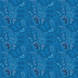 Disco Queen Collection-Shimmering Butterflies-Blue-100% Cotton-55240608-02