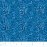 Disco Queen Collection-Shimmering Butterflies-Blue-100% Cotton-55240608-02