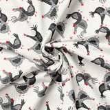 Hen House Collection-Roosters and Hens-Off-White-100% Cotton-55250101-01