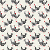 Hen House Collection-Roosters and Hens-Off-White-100% Cotton-55250101-01