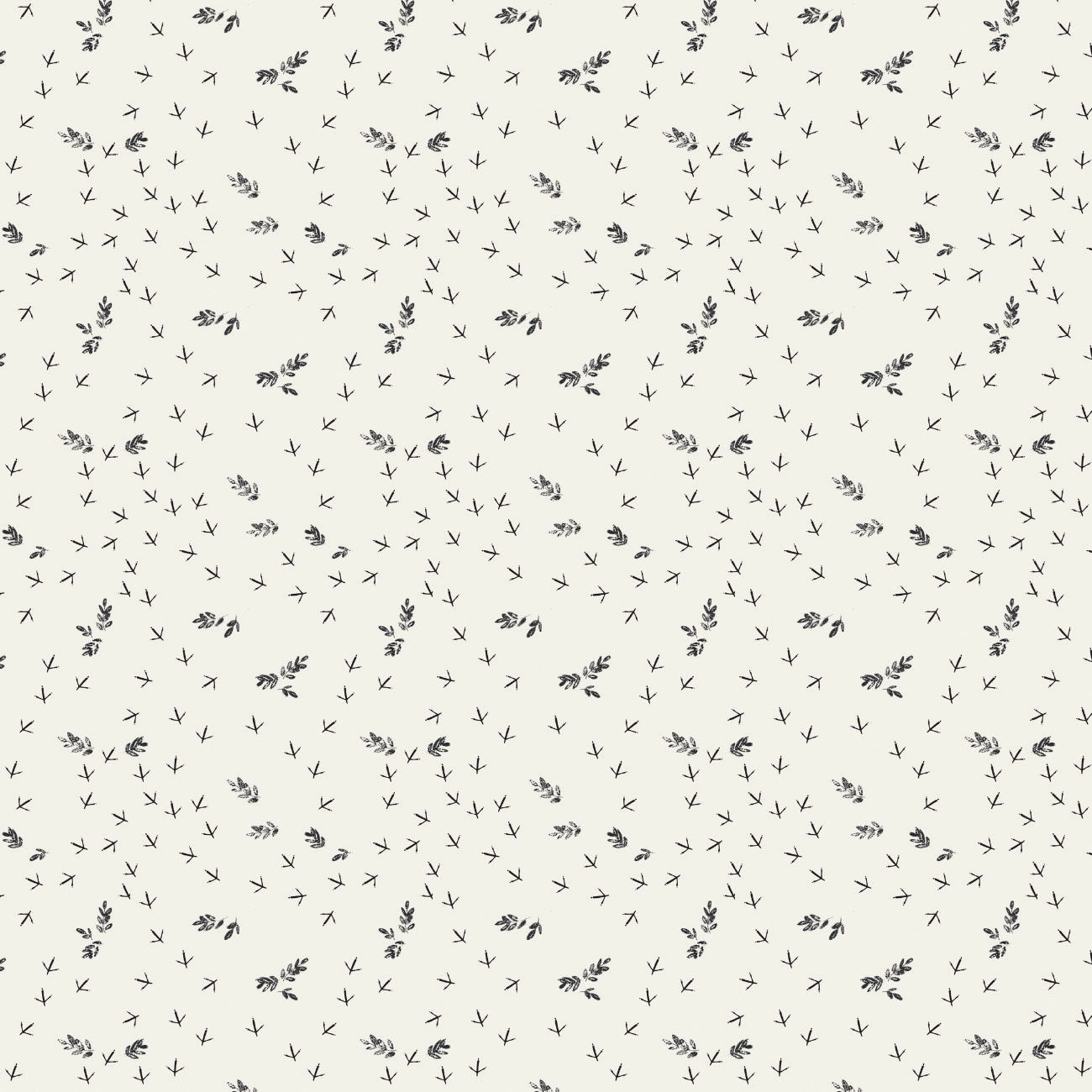 Hen House Collection-Chicken Trail-Off-White-100% Cotton-55250105-01