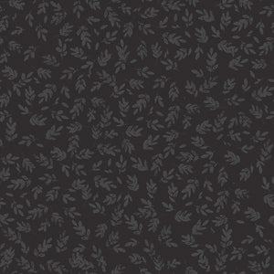 Hen House Collection-Leaves-Black-100% Cotton-55250107-01