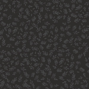 Hen House Collection-Leaves-Black-100% Cotton-55250107-01