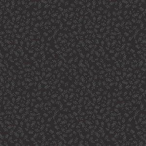 Hen House Collection-Leaves-Black-100% Cotton-55250107-01