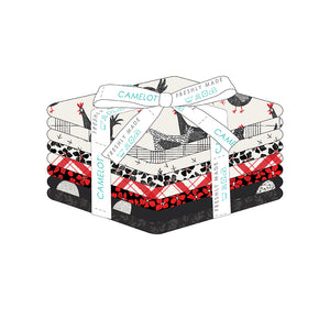 Hen House Collection Fat Quarter Bundle (8 pieces)-Multi-100% Cotton-55250107FQB