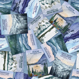 National Parks Collection-Mountain Wilderness National Parks-Quilting Cotton-Blue- 55250305-01