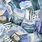 National Parks Collection-Mountain Wilderness National Parks-Quilting Cotton-Blue- 55250305-01
