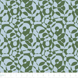 National Parks Collection-Ripples-Quilting Cotton-Green -55250306-02