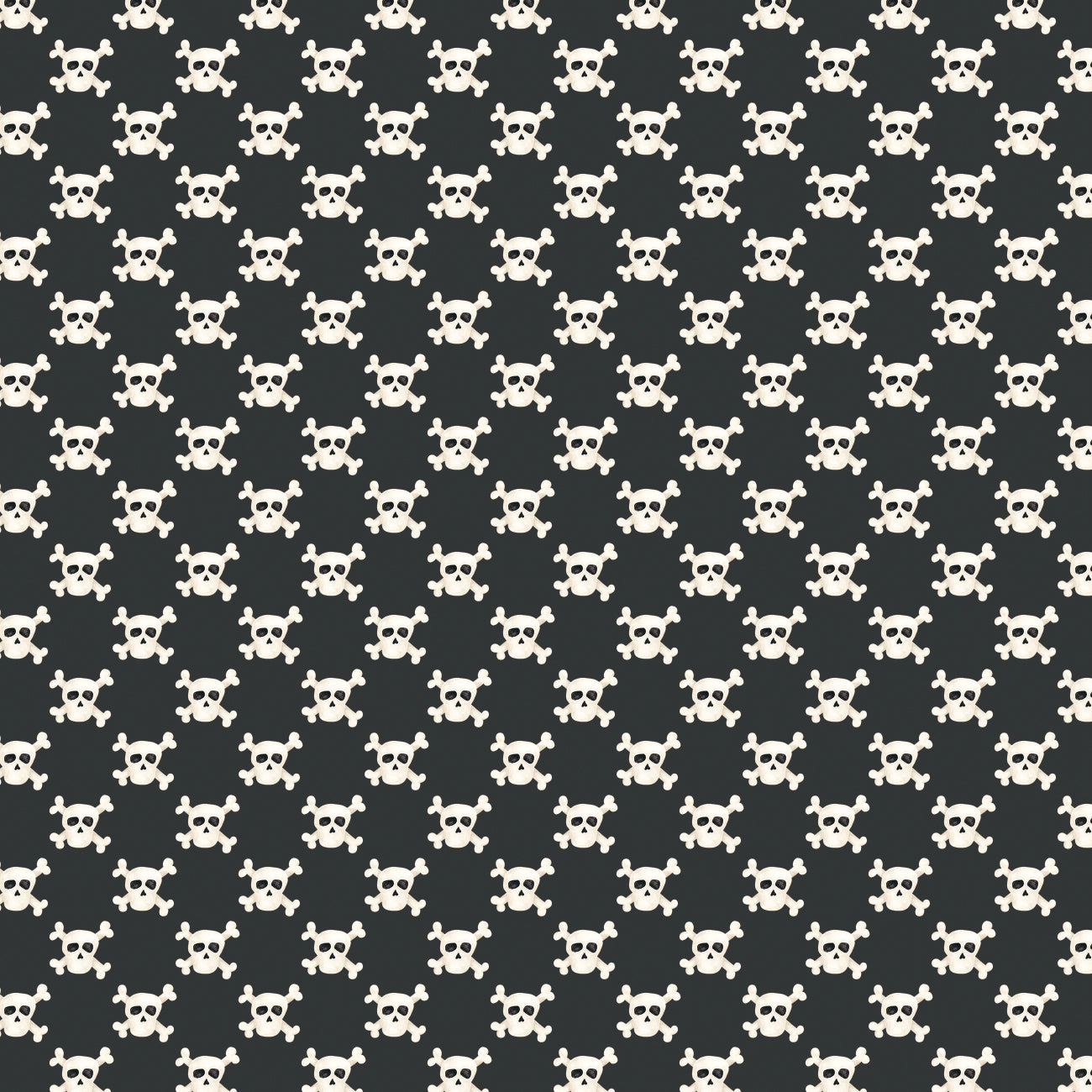 Pirates Ahoy Collection-Skulls-Black-Quilting Fabrics-56240103-02