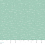 Pirates Ahoy Collection-Waves-Aqua-Quilting Fabrics-56240105-01