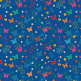 Truth Collection-Butterfly Metamorphosis-Blue-100% Cotton-57240104-03