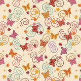 Collection Tracey Metallic Révélations-Métamorphose des Papillons-Crème-57240104-04