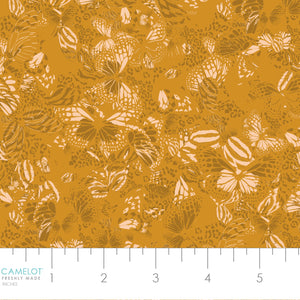 Botany Collection-Under the Lens-100% Cotton-Mustard