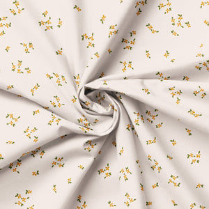 Botany Collection-Tiny Florets-100% Cotton-Cream