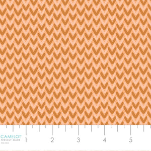 Botany Collection-Professor's Tweed-100% Cotton-Peach