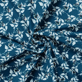 Collection Minuits en fleurs Perché-100% Coton-Bleu foncé-58230503-02