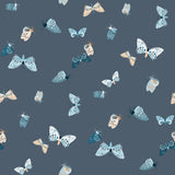 Collection Minuits en fleurs Flutter Wings-100% Coton-Gris-58230506-02