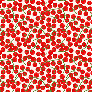 Eat Green Collection-Tomato Trusses-Cream-100% Cotton 58231004-01