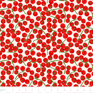 Eat Green Collection-Tomato Trusses-Cream-100% Cotton 58231004-01
