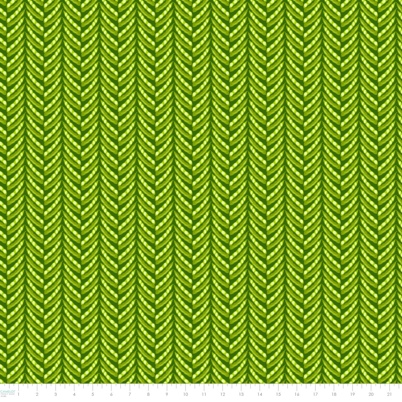 Eat Green Collection-Split Peas-Green-100% Cotton 58231005-01