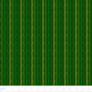 Eat Green Collection-Chevron-Green-100% Cotton 58231009-02