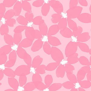 Daisy and Lilly  Collection-Daisies-Pink-Quilting Fabrics-58240102-02