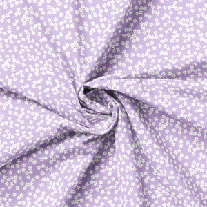 Daisy and Lilly  Collection-Floral Clusters-Light Purple-Quilting Fabrics-58240104-01