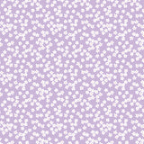 Daisy and Lilly  Collection-Floral Clusters-Light Purple-Quilting Fabrics-58240104-01