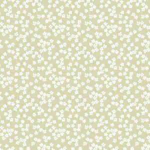 Daisy and Lilly  Collection-Floral Clusters-Light Sage-Quilting Fabrics-58240104-03