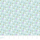 Daisy and Lilly  Collection-Star Doodles-Light Blue-Quilting Fabrics-58240106-01