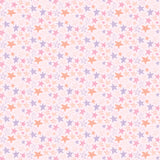 Daisy and Lilly  Collection-Star Doodles-Light Pink-Quilting Fabrics-58240106-02