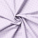 Daisy and Lilly  Collection-Windowpane Plaid-Light Purple-Quilting Fabrics-58240107-03