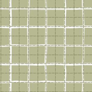 Daisy and Lilly  Collection-Windowpane Plaid-Light Sage-Quilting Fabrics-58240107-04