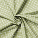 Daisy and Lilly  Collection-Windowpane Plaid-Light Sage-Quilting Fabrics-58240107-04