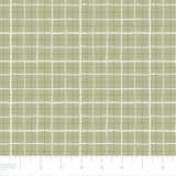 Daisy and Lilly  Collection-Windowpane Plaid-Light Sage-Quilting Fabrics-58240107-04