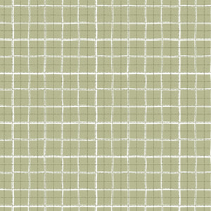 Daisy and Lilly  Collection-Windowpane Plaid-Light Sage-Quilting Fabrics-58240107-04