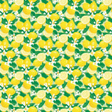 Lemon Drop Collection-Lemon Blossoms-Yellow-Quilting Fabrics-58240202-01