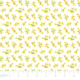 Lemon Drop Collection-Dainty Florals-White-Quilting Fabrics-58240203-01