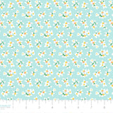 Lemon Drop Collection-Dainty Florals-Light Blue-Quilting Fabrics-58240203-02