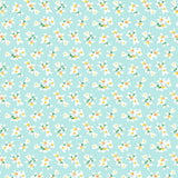 Lemon Drop Collection-Dainty Florals-Light Blue-Quilting Fabrics-58240203-02