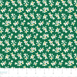 Lemon Drop Collection-Dainty Florals-Dark Green-Quilting Fabrics-58240203-03