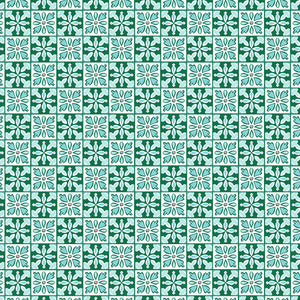 Lemon Drop Collection-Tiles-Green-Quilting Fabrics-58240207-03