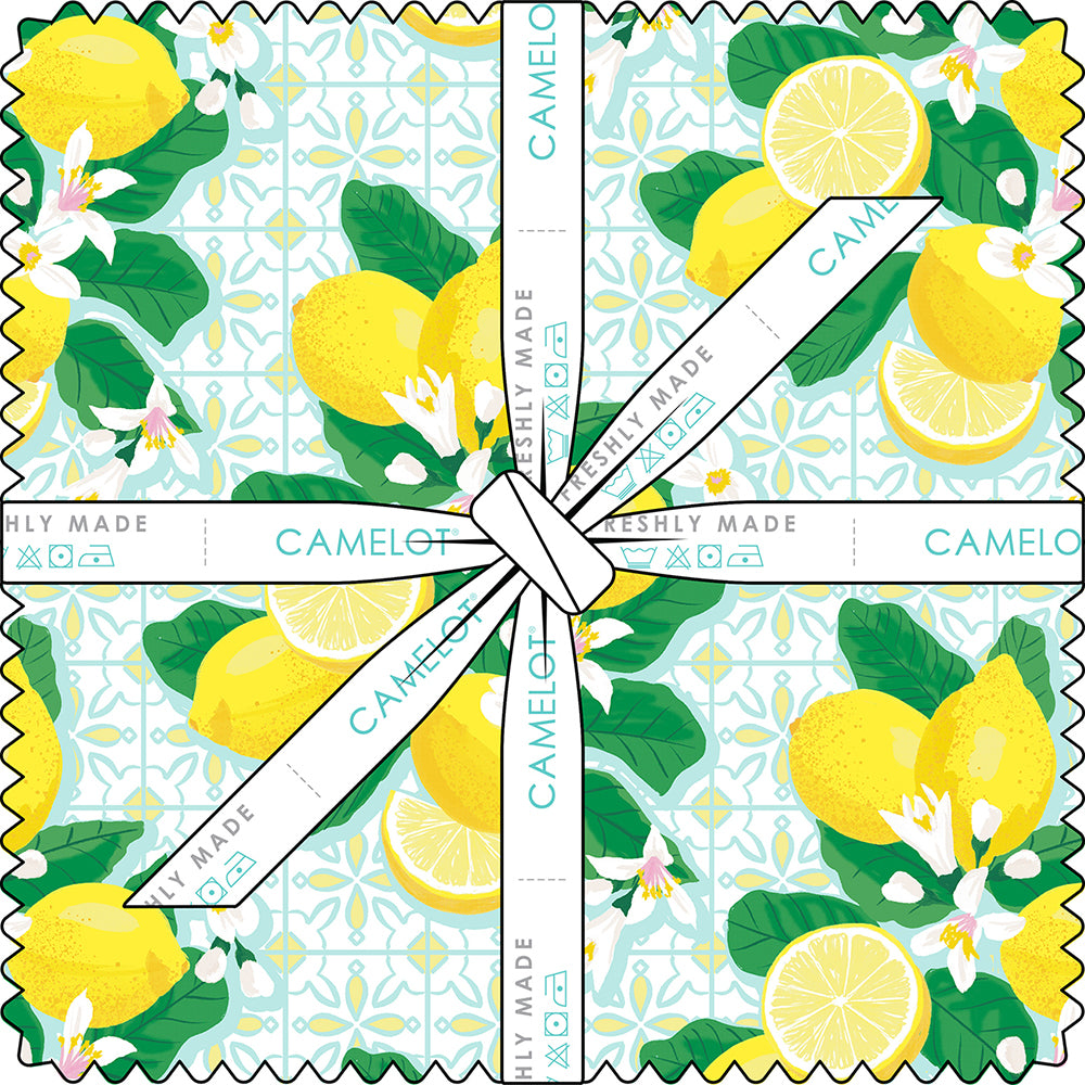 Lemon Drop Collection 10" Squares (42 pieces)-Multi-Quilting Fabrics-58240207SQU