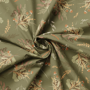 Whispering Grasslands Collection-Sweet Bundles-Dark Sage-Quilting Fabrics-58240301-02