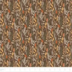 Whispering Grasslands Collection-Whispering Grasslands-Brown-Quilting Fabrics-58240302-03