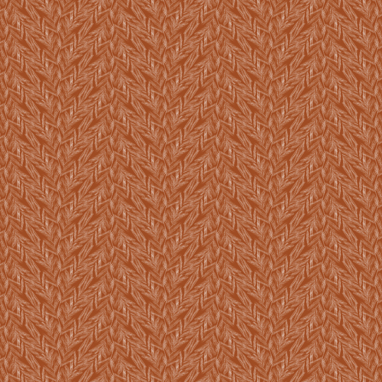 Whispering Grasslands Collection-Pampas Grass-Terracotta-Quilting Fabrics-58240303-03