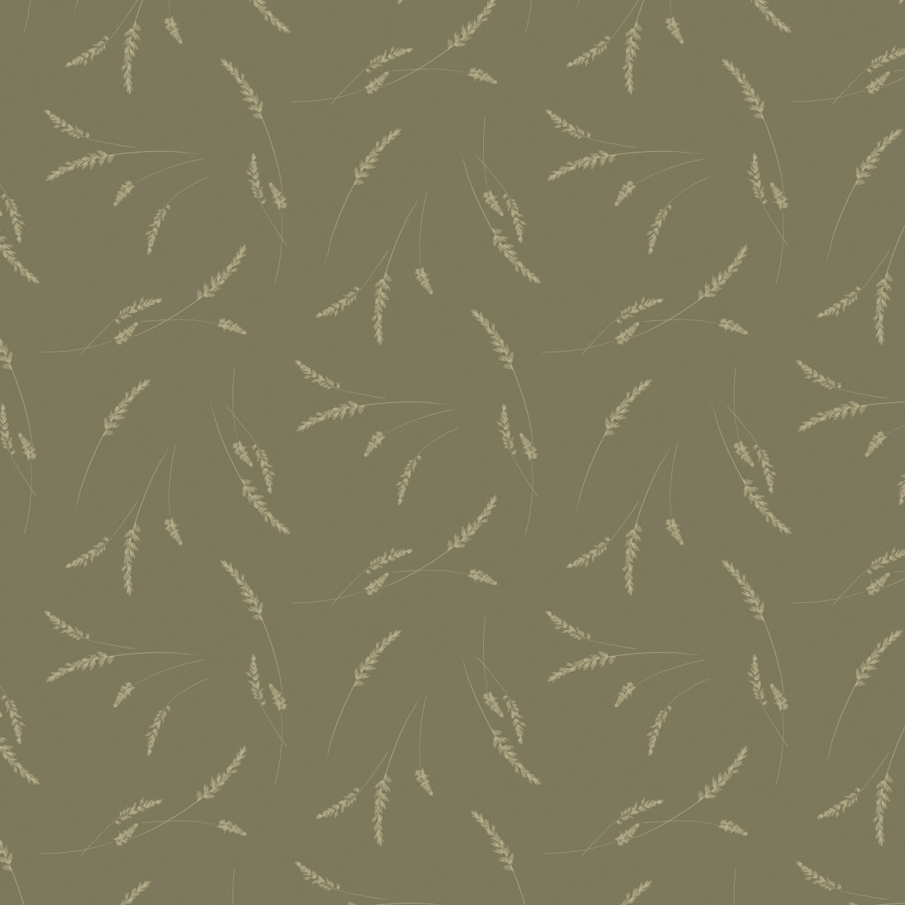 Whispering Grasslands Collection-Delicate Stems-Sage-Quilting Fabrics-58240304-02